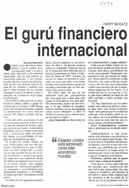 El Gurú financiero internacional