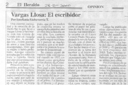 Vargas Llosa: El escribidor