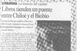 Libros tienden un puente entre Chiloé y el Biobío