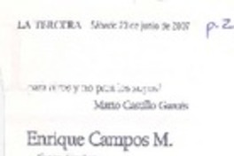 Enrique Campos M.