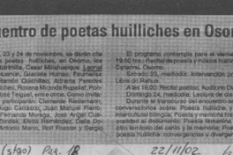 "Nueva antología de la poesía castellana"  [artículo] Wellington Rojas Valdebenito.