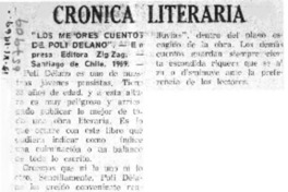 Crónica Literaria.  [artículo]