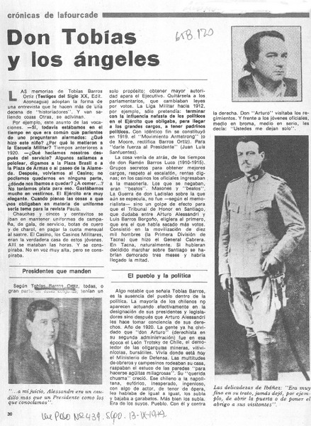 Don Tobías y los ángeles  [artículo]