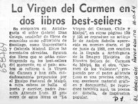 La Virgen del Carmen en dos libros best-sellers.  [artículo]