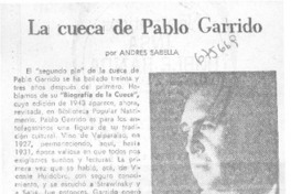 La cueca de Pablo Garrido