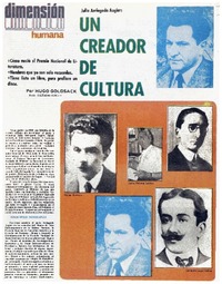 Un Creador de cultura