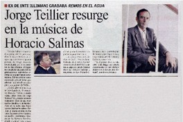 Jorge Teillier resurge en la música de Horacio Salinas.