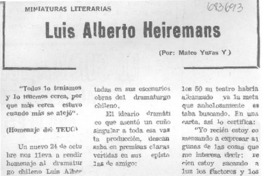 Luis Alberto Heiremans
