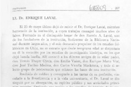 El Dr. Enrique Laval.