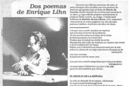 Poemas de Enrique Lihn.