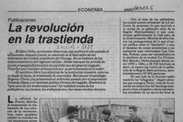 La revolución en la trastienda  [artículo] Elena Gaete.