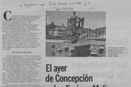El ayer de Concepción y don Enrique Molina  [artículo] Marino Muñoz Lagos.