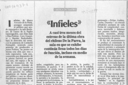 "Infieles"  [artículo] Virginia Vidal.