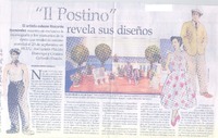 "Il postino" revela sus diseños