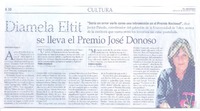 Diamela Eltit se lleva el Premio José Donoso