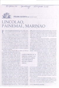 Lincolao, Painemal, Marinao