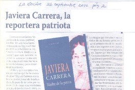 Javiera Carrera, la reportera patriota