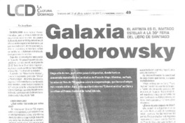 Galaxia Jodorowsky (entrevista)