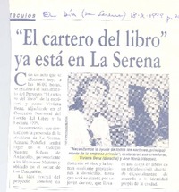 "El cartero del libro" ya está en La Serena