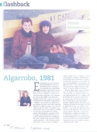 Algarrobo, 1981