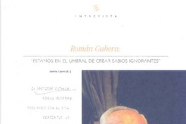 Román Gubern  [artículo] Andrés Castro M.