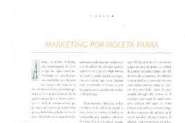 Marketing por Violeta Parra  [artículo] Víctor Fuentes Besoaín