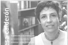 Teresa Calderón poeta con pluma de novelista  [artículo]Ester H. Herrera.