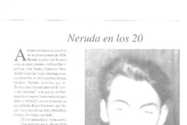 Neruda a los 20  [artículo].