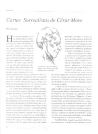 Cartas surrealistas de César Moro  [artículo] Poli Délano.