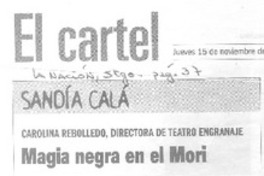 Magia negra en el Mori  [artículo] Gabriela García.