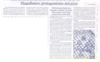Magallanes: protagonistas del ayer  [artículo] Marino Muñoz Lagos.