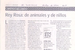 De animales y de niños  [artículo] Edgardo Dobry.