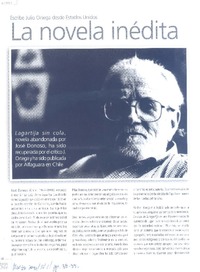 La novela inédita de José Donoso  [artículo] Julio Ortega.