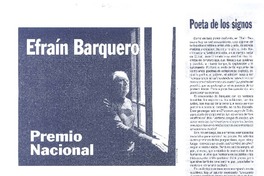 Premio Nacional  [artículo] Alejandro Lavquen.