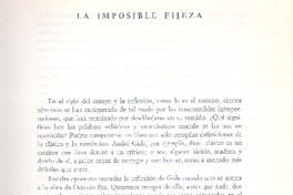 La imposible fijeza  [artículo] Jorge Albistur.