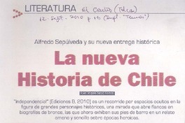 La nueva historia de Chile  [artículo] Juan Miguel San Cristóbal.