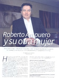 Roberto Ampuero y su otra mujer (entrevista)  [artículo] Claudia andrea Contreras.