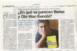 ¿En que se parecen Bielsa y Obi-Wan Kenobi?  [artículo] Gustavo Ortiz