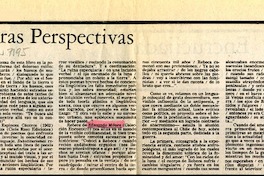 Rebeca y otras perspectivas  [artículo] Ignacio Valente.