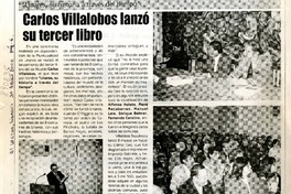 "Linares, su historia a través del tiempo" : Carlos Villalobos lanzó su tercer libro [artículo]