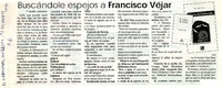 Buscándole espejos a Francisco Véjar  [artículo]Auxilio Lacouture.