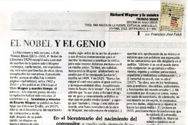 El nobel y el Genio  [artículo] Francisco José Folch