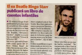 El ex Beatle Ringo Starr publicará un libro de cuentos infantiles.  [artículo]