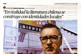 "En realidad la literatura chilena se construye con identidades locales" (entrevista)  [artículo] Soledad Meléndez Ruiz.