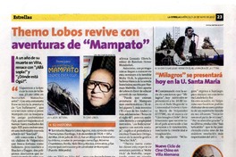 Themo Lobos revive con aventuras de "Mampato".  [artículo]