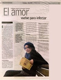 El amor vuelve para infectar  [artículo] Daniel Navarrete Alvear.
