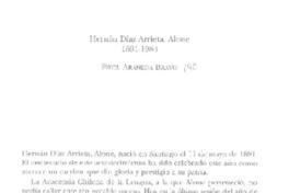 Hernán Díaz Arrieta  [artículo] Fidel Araneda Bravo.