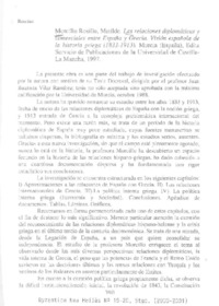 Las relaciones diplomáticas y comerciales entre España y Grecia. Visión española de la historia griega (1833-1913)  [artículo] César García Alvarez.