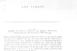Estudios de literatura venezolana  [artículo] Juan Loveluck.
