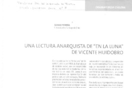 Una lectura anarquista de "En la Luna" de Vicente Huidobro  [artículo] Sergio Pereira.